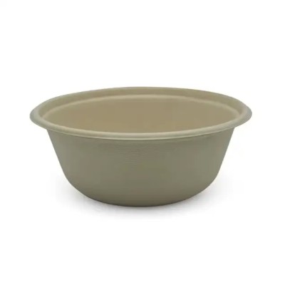 Bowl 48 OZ Pulp Fiber Natural Round 300/Case