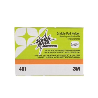 3M 461 Scotch-Brite® Griddle Pad Holder with Polishing...