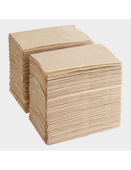 Tork Universal Xpressnap 1-Ply Customizable Natural Kraft Interfold Dispenser Napkin N4 - 6.000/Case