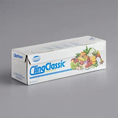 Cling 18" x 2000' PVC All Purpose Plastic Film