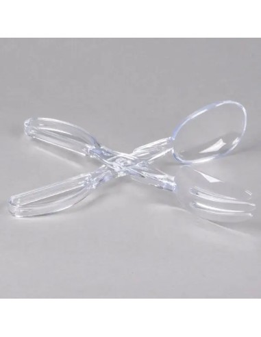 Fineline Platter Pleasers 11 1/2" Clear Plastic...