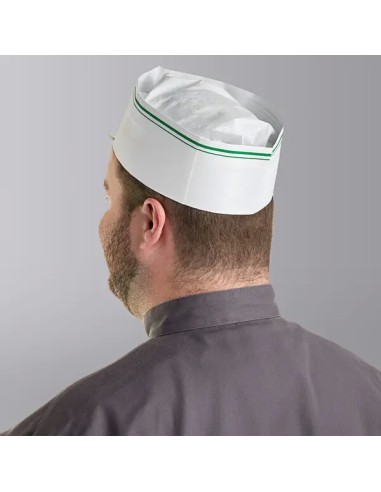 Green Adjustable Stripe Disposable Overseas...