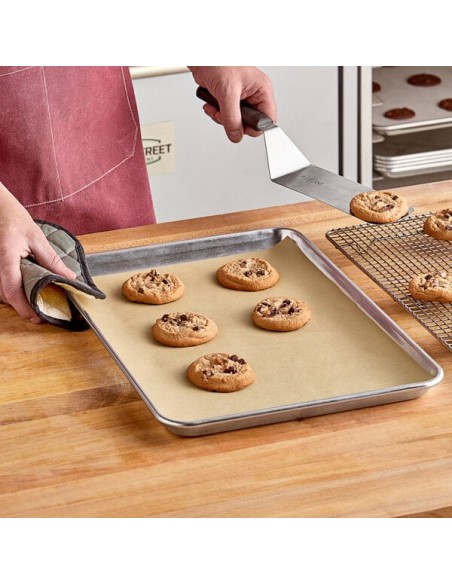 Baker's Lane 12" x 16" Half Size Unbleached Quilon Sheet Pan Liner Sheet - 1,000/Case