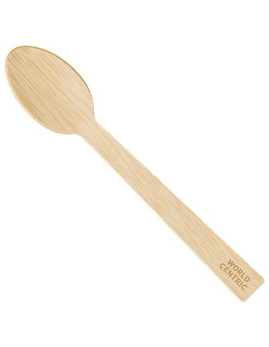 6.7”  Bamboo Spoons Individually Wrapped |...