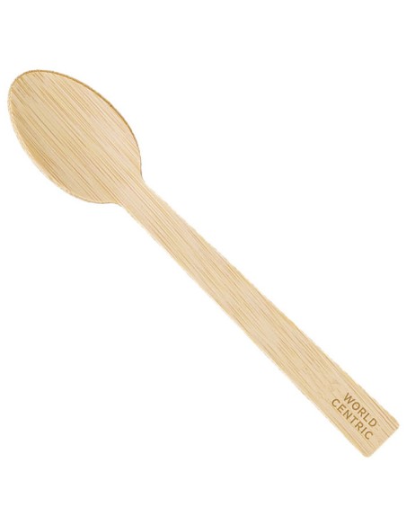 6.7”  Bamboo Spoons Individually Wrapped | 750/Case