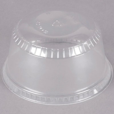 Solo SDL12 12 oz. Clear Plastic Sundae Lid - 1,000/Case
