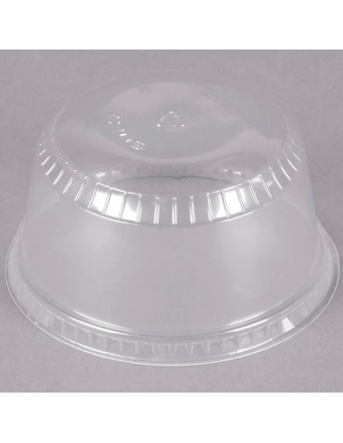 Solo SDL12 12 oz. Clear Plastic Sundae Lid -...