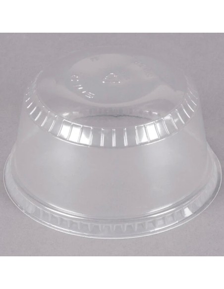 Solo SDL12 12 oz. Clear Plastic Sundae Lid - 1,000/Case