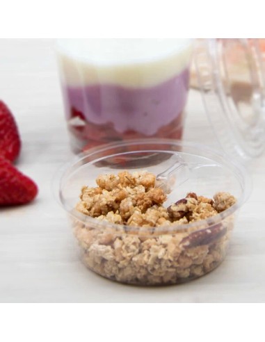 Dart 3.5 oz. Clear PET Single Compartment Cup...