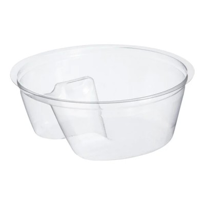 Dart 3.5 oz. Clear PET Single Compartment Cup Insert -...