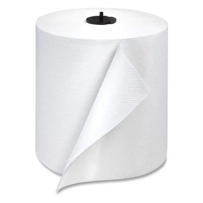 Tork Advanced Single-Ply Hand Roll Towel, White