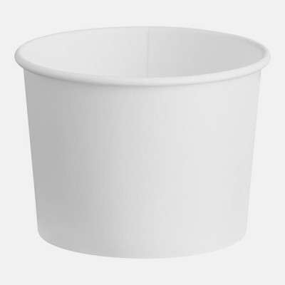 Dart Solo 12 oz. White Double Poly-Coated Paper Food Cup...