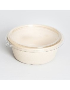 Clear Lids for 16 oz Pulp Bowls (500/Case) 2