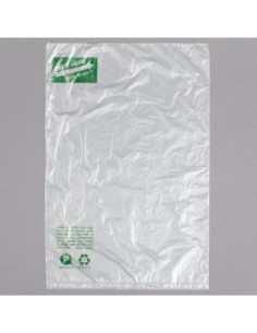 12" x 20" Plastic Side Print Produce Bag on a Roll - 4/Case 2