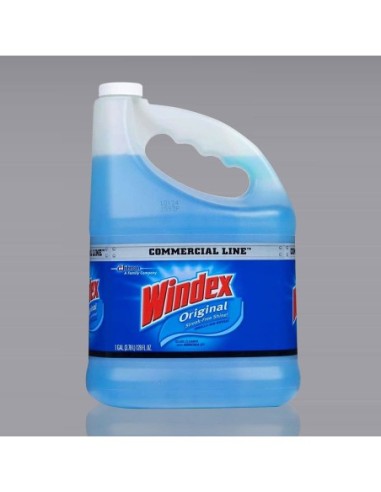 Windex Glass Cleaner Refill Commercial Line Original Powerized 128 oz. (4-Pack)