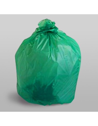 58 Gallon Eco-Friendly 1.6 Mil 38" x 58" Low Density Trash Can Liner / Bag - 100/Case