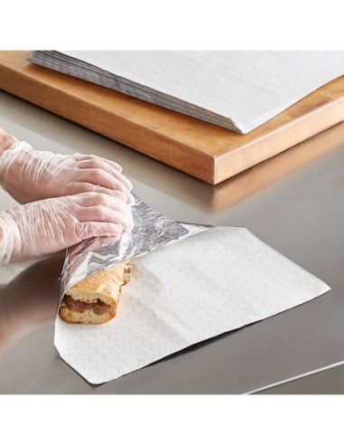 14" x 16" Insulated Foil Sandwich Wrap Sheets 1000/Case