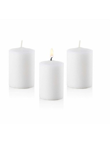 15 Hour White Votive Candles 144/Case