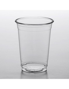 10 oz. Clear PET Plastic Cold Cup - 1000/Case
