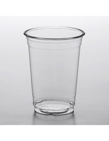 10 oz. Clear PET Plastic Cold Cup - 1000/Case