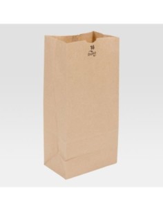 16 lb Brown Paper Bag - 500/Bundle