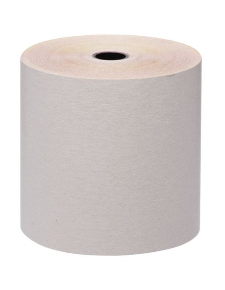 3" x 67' Carbonless 3-Ply Cash Register POS Paper Roll Tape - 50/Case