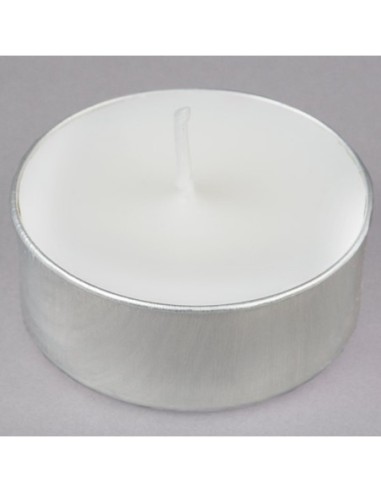 5 to 6 Hour White Tea Light Candles 500/Case