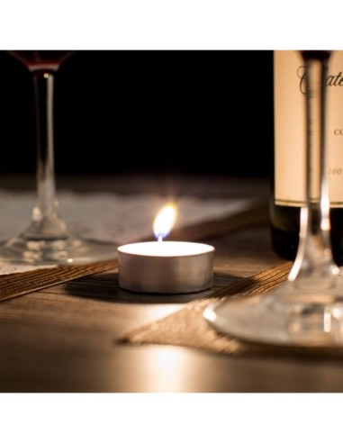 5 to 6 Hour White Tea Light Candles 500/Case