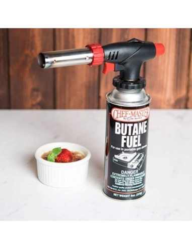 Chef Master 90340 - Pack of 4 Butane Fuel...