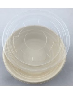 EccoCane 29oz 7" Round Sugarcane Bagasse Container