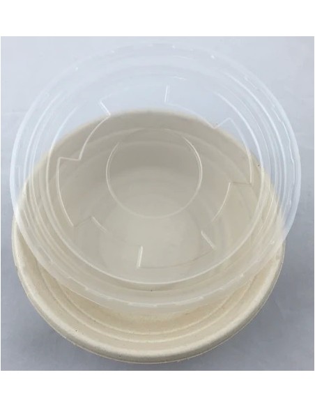 EccoCane 29oz 7" Round Sugarcane Bagasse Container