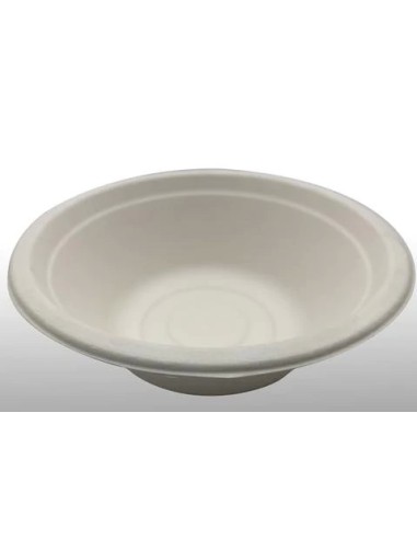 EccoCane 32oz 7.5" Round Sugarcane Bagasse Bowl