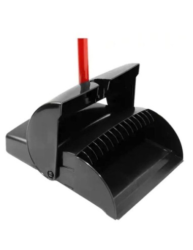 Black Lobby Dust Pan (Closed Lid)