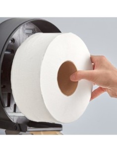 Right Choice 2-Ply Jumbo Toilet Paper Roll with 8"... 2