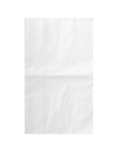 8 1/2" x 4 1/2" x 14" White Bread Bag - 1000/Case 2