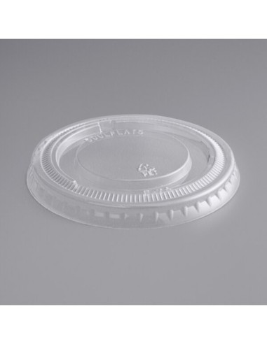 4oz. Clear Plastic Lid - 2500/Case