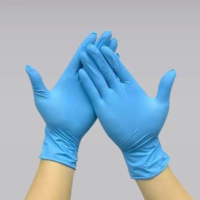 Blue Nitrile Gloves  10 Boxes 100 gloves, 1000 in a Case
