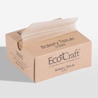 Bagcraft Packaging 010001 6" x 10 3/4" Eco craft bakery...