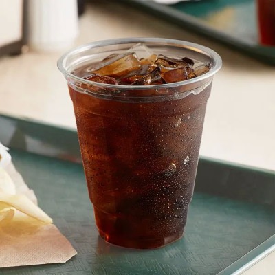 14-24 oz. Clear PET Plastic Cold Cup - 600-1000/Case 2