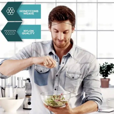 Hair Nets 144 PCS, Individually Wrapped, Safe Guard...