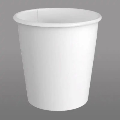 8 oz  White Paper Hot Cup - 1000/Case