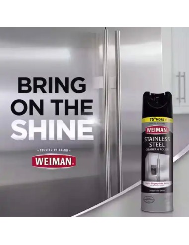 Weiman 17 oz. Stainless Steel Cleaner and...