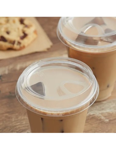 Clear Sip-Through Lid Fit 16 to 24 oz 98mm –...
