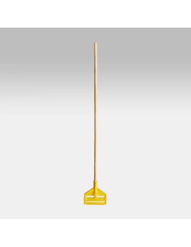 Rubbermaid FGH115000000 Invader 54″ Wood Wet Mop Handle Side Gate Style