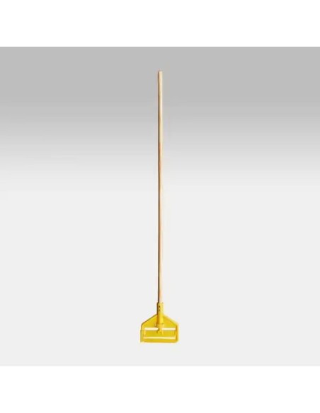 Rubbermaid FGH115000000 Invader 54″ Wood Wet Mop Handle Side Gate Style