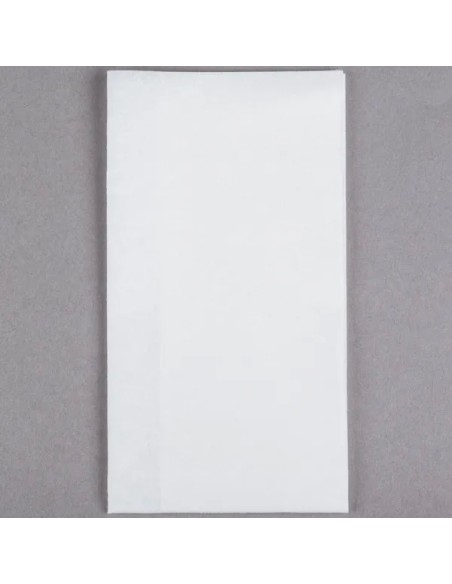 Linen-Feel White 1/6 Fold Guest Towel Napkin– 500/Case