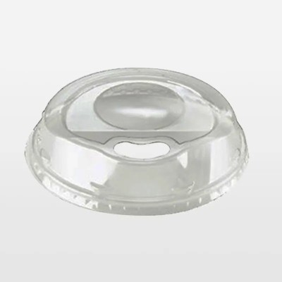 ASP662 Clear 9/12 oz. Plastic Sip Thru Dome Lid 10/100ct....