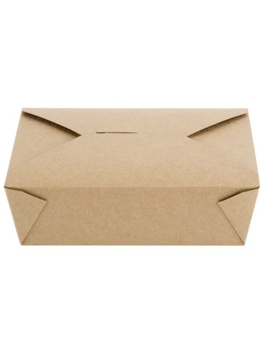 Kraft No 3 Microwavable Folded Paper Take-Out...