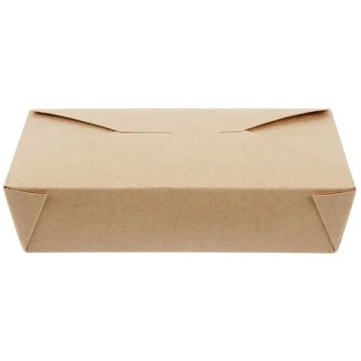 Kraft No 2 Microwavable Folded Paper Take-Out Container –... 2