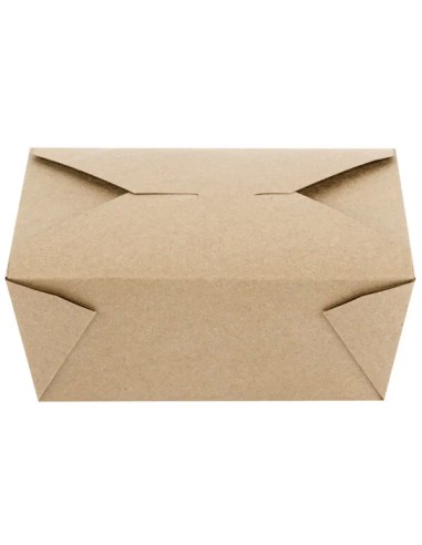 Kraft No 4 Microwavable Folded Paper Take-Out...